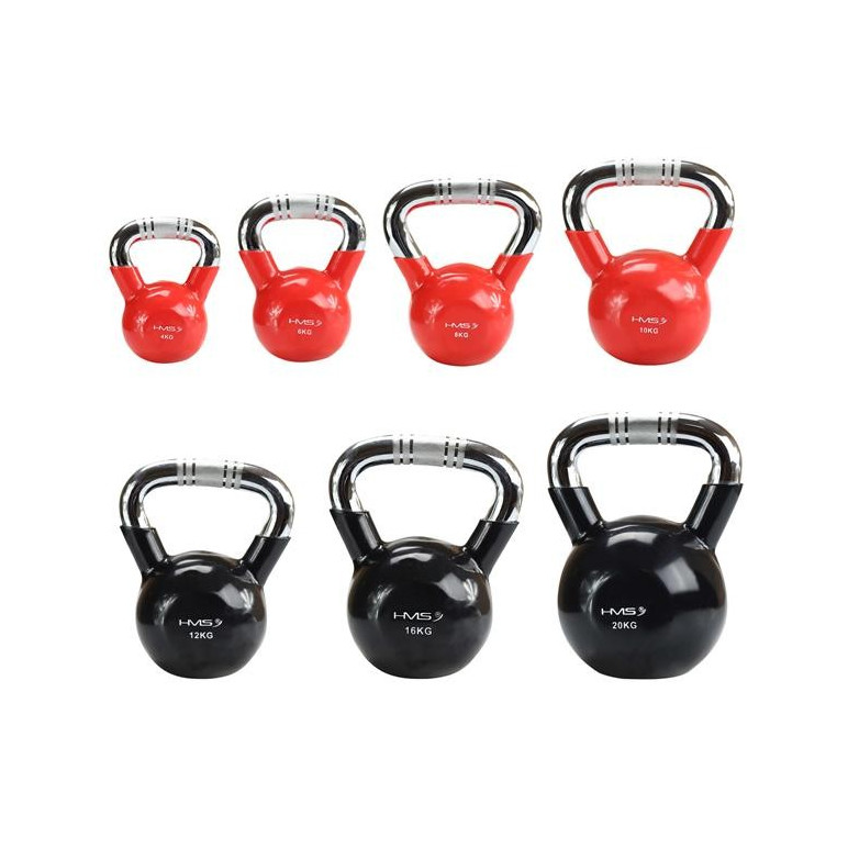 Kettlebell en fonte de haute qualité disponibles de 4 à 20 kg idéal pour home-gym