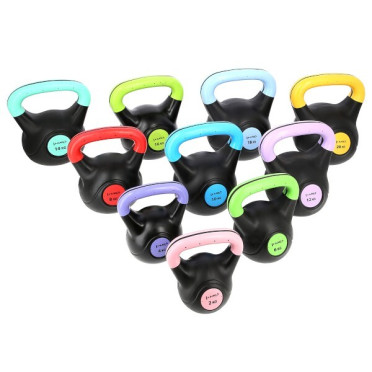 Kettlebells professionnels haute qualité disponibles de 2 à 20 kg en différentes couleurs - Hyrox et Cross-training