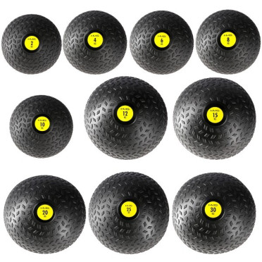 Slam Ball en caoutchouc de 2 à 30 kg