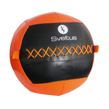 Wall ball balle lestée avec lacets et sangles pour crosstraining de 2 à 10 kg