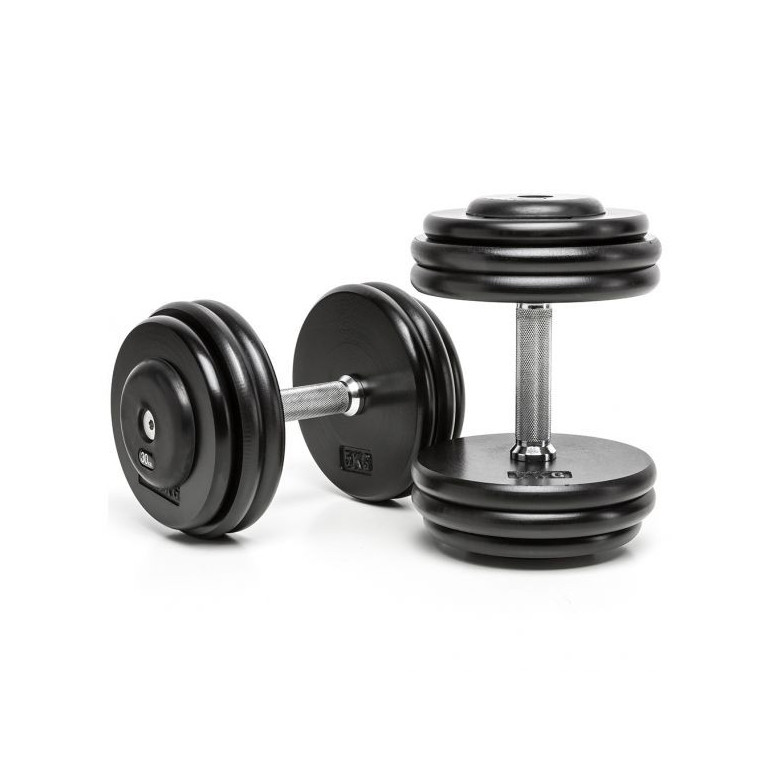 halteres compacts en fonte 3 à 20 kg