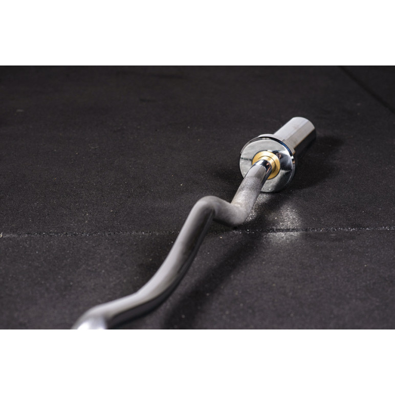 Barre de curl pour séances d'entrainement biceps / triceps