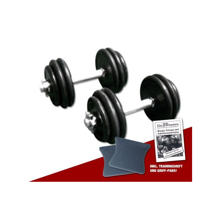 Kit d'haltères complet et polyvalent