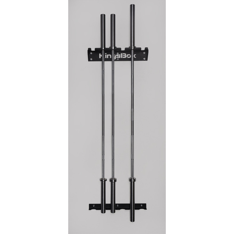 Support pour barre de musculation en position verticale