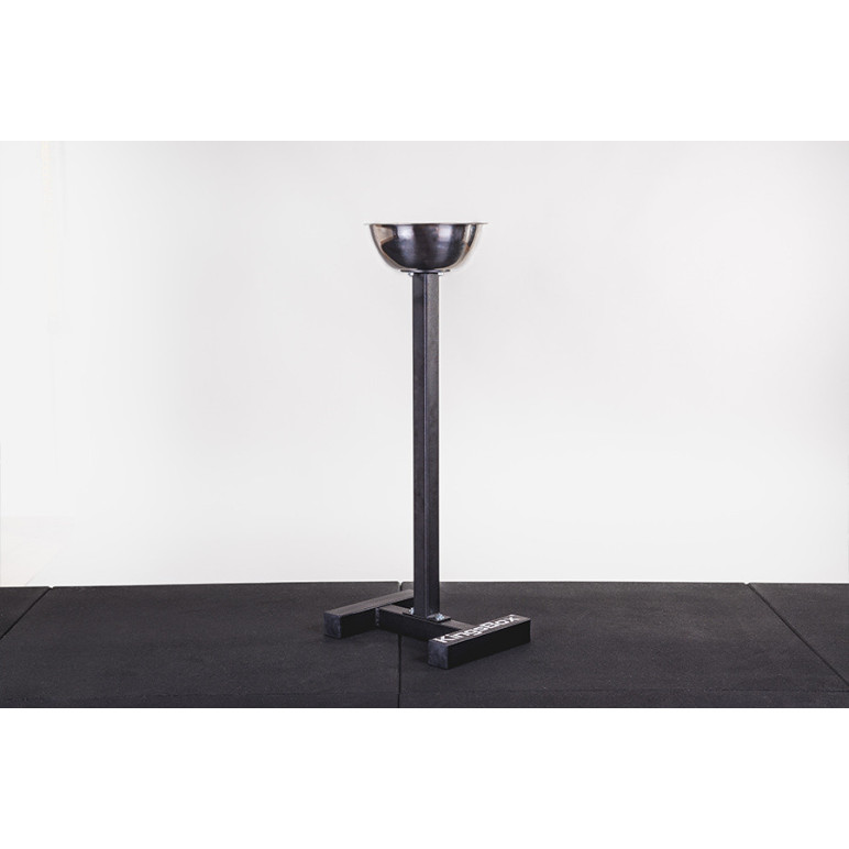 Conteneur sur pied pour magnésie