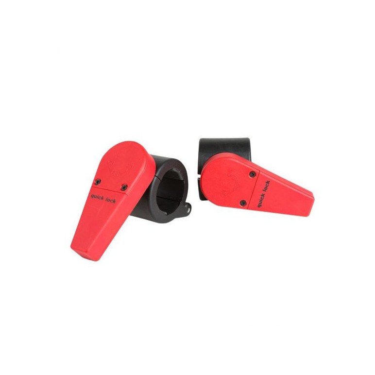 Paire de colliers de serrage quick lock