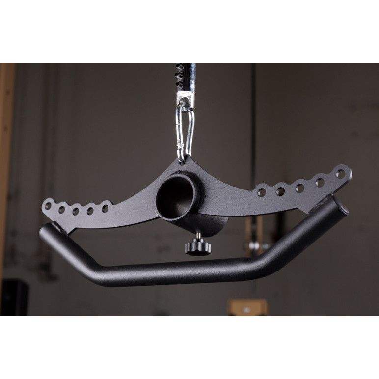 Support de tirage Kingsbox pour poignées ergonomiques à disposer sur poulie haute et basse
