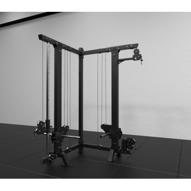 Machine Cross-Over avec système de poulie double en angle - Kingsbox