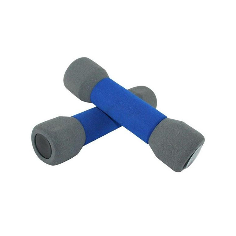 Haltère de musculation en mousse : 2 x 1 kg