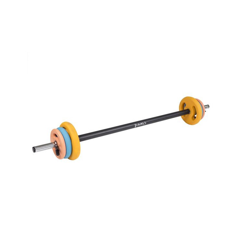 Set barre de musculation et disque de poids