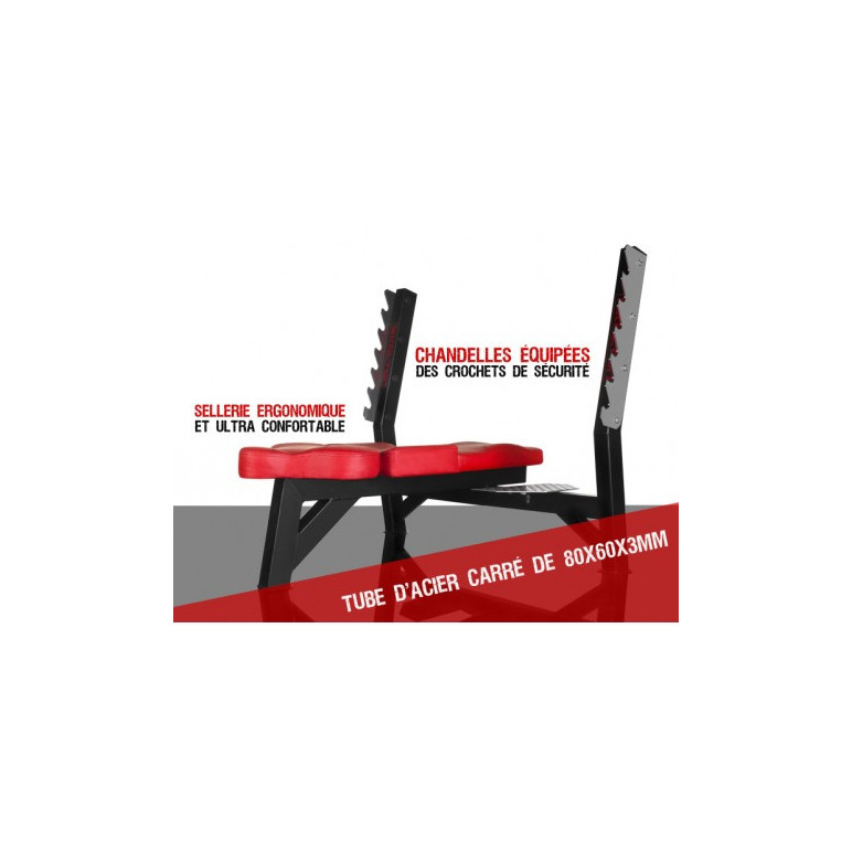 Banc pour exercices de développé / couché en home gym