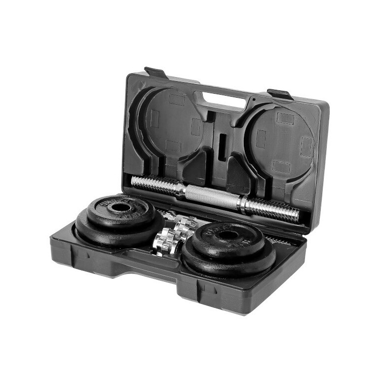 Coffret de musculation pour débutant en homegym : 20 kg