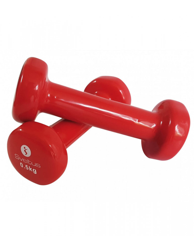 Binom Be Fit Set Haltères Vinyle Coloré 0,5kg-10kg I Pro-gym.fr