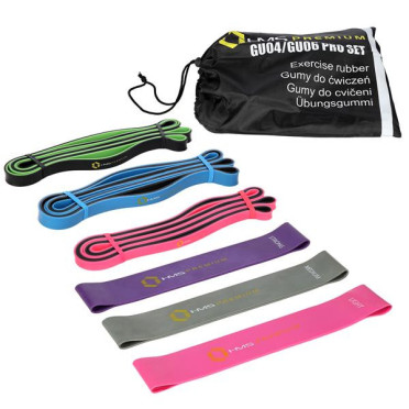 Kit de bandes de résistance x6 pour training en home gym