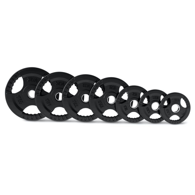 Disques de poids olympiques en caoutchouc