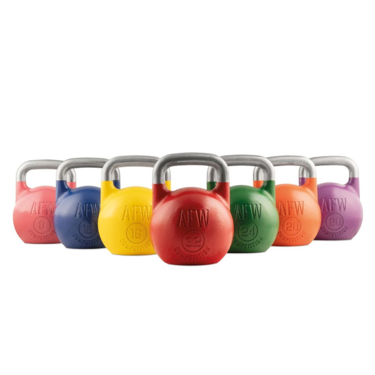 Kettlebells de compétition en fonte