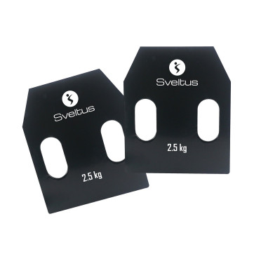Plaques en acier 5 à 14 kg compatible avec gilet de musculation pro