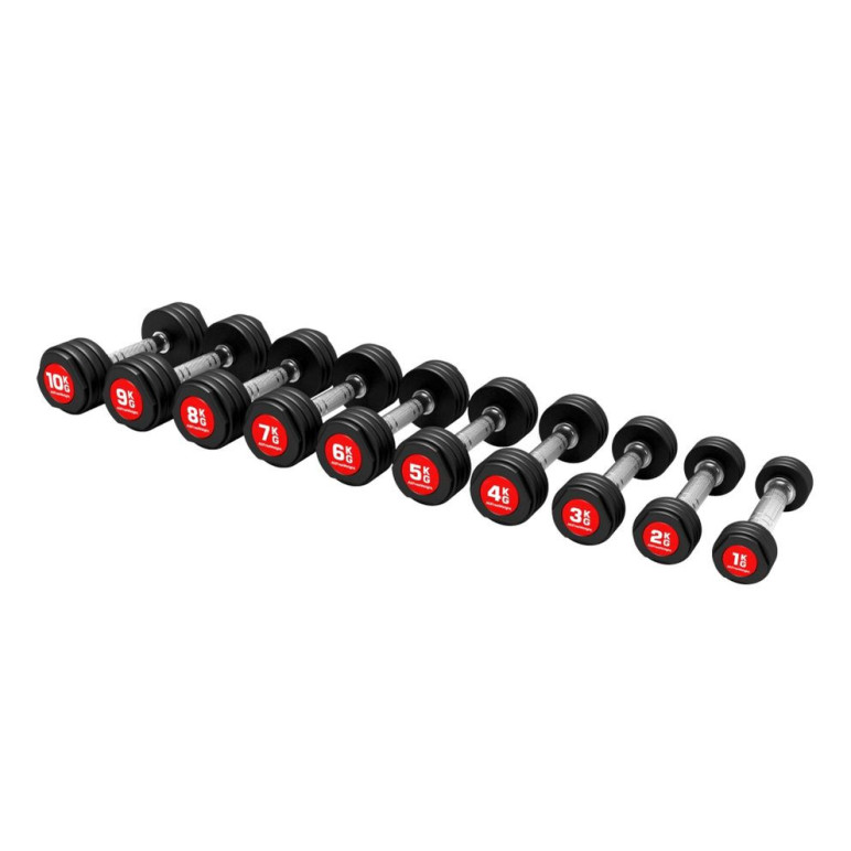 kit complet d'haltère de musculation de 1 à 10 kg