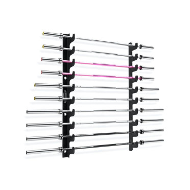 Rack de stockage pour 10 barres de musculation