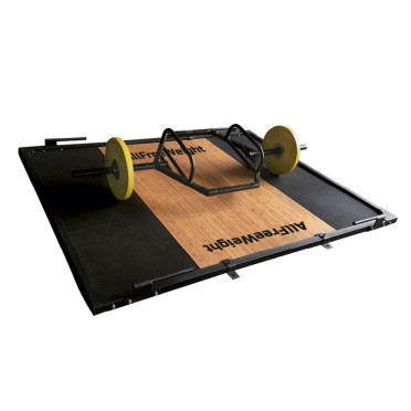 Plateforme pour pratique de l'haltérophilie