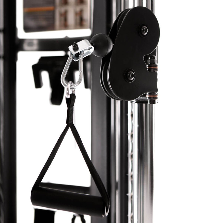 Barre De Tirage Pour Poulie – Multi-entraînement, Poignée Antidérapante, En Acier – Pour Biceps, Triceps, Dos Et épaules