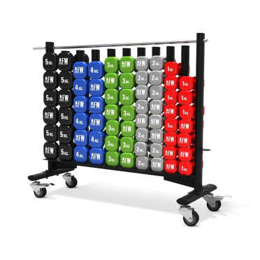 Support de stockage haltères