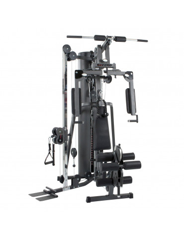 Machine de musculation ultra-polyvalente avec kit d'accessoires pour home training