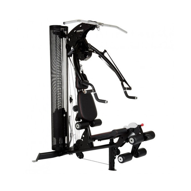 Station multi-fonctions avec set d'accessoires : Training complet de sport en homegym