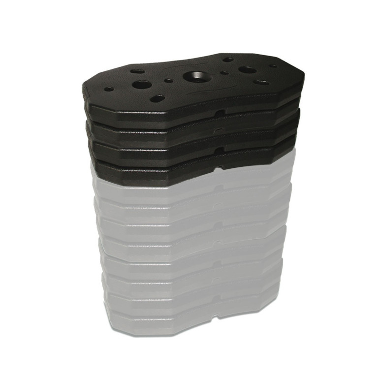 Pack de poids supplémentaires de 4 x 5 kg