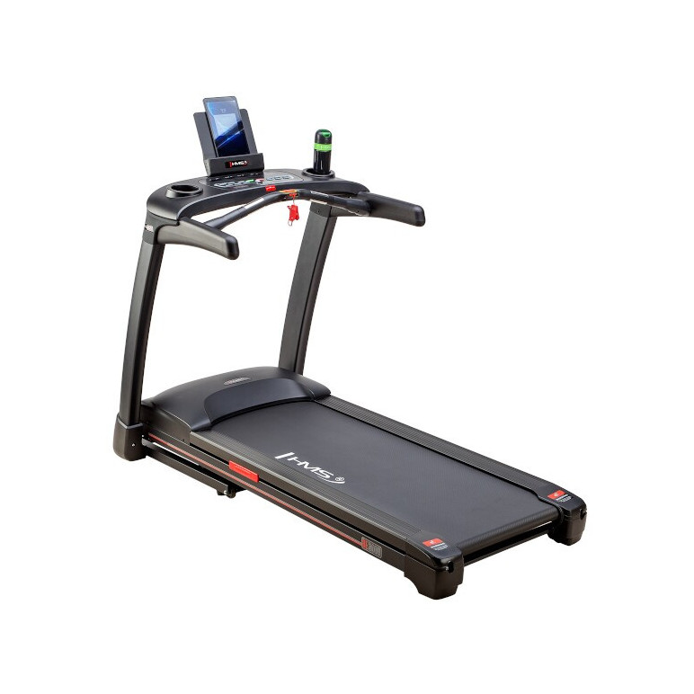 Tapis roulant pliable avec écran LCD et support multimédia