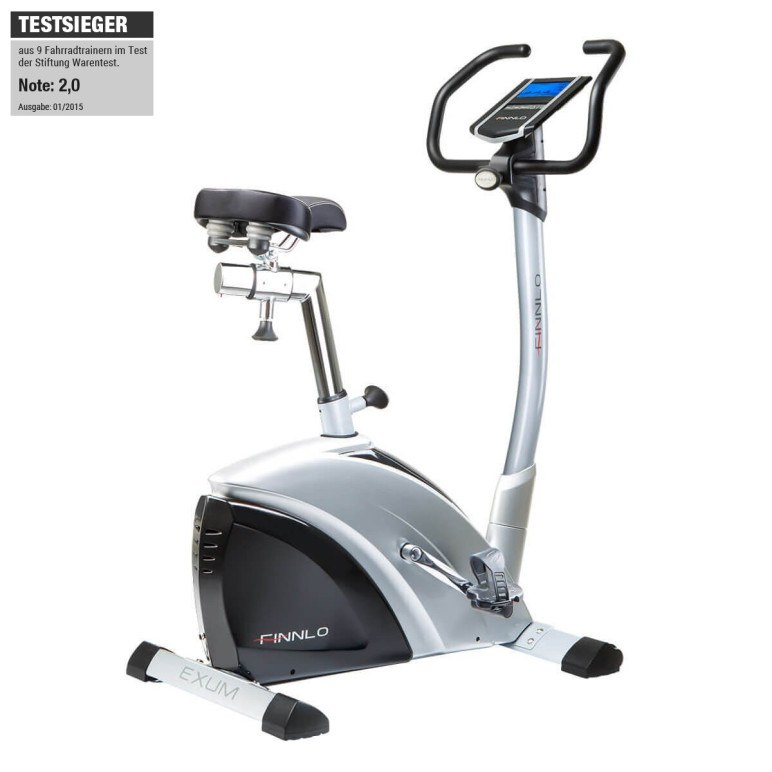 Vélo d'exercice avec selle et guidon réglable ainsi qu'un tableau de bord