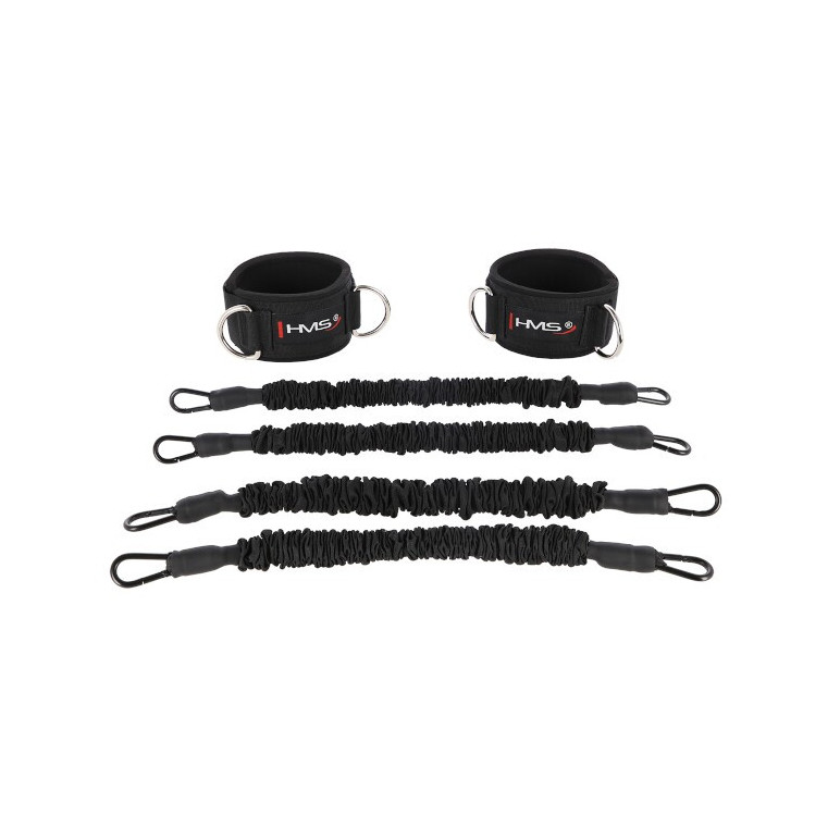 Paire de ceintures de chevilles avec 4 cordes extender - Résistance 4,8 à 7kg