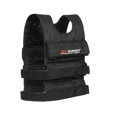 gilet lesté de musculation avec 30 poids de 1kg