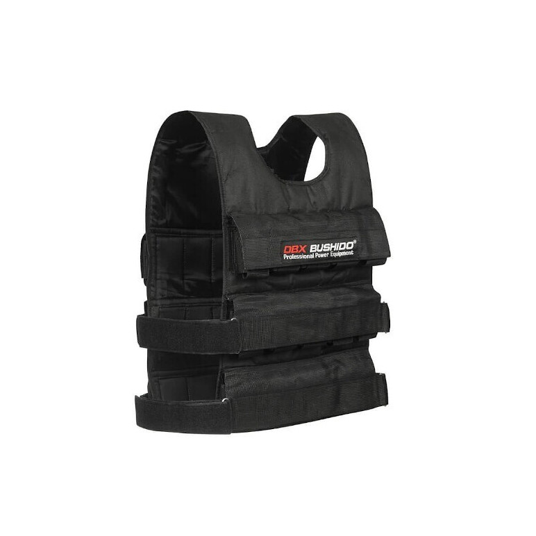 gilet lesté de musculation avec 30 poids de 1kg