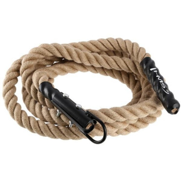 Corde d'escalade en jute de 5 mètres pour entraînement de cross-training