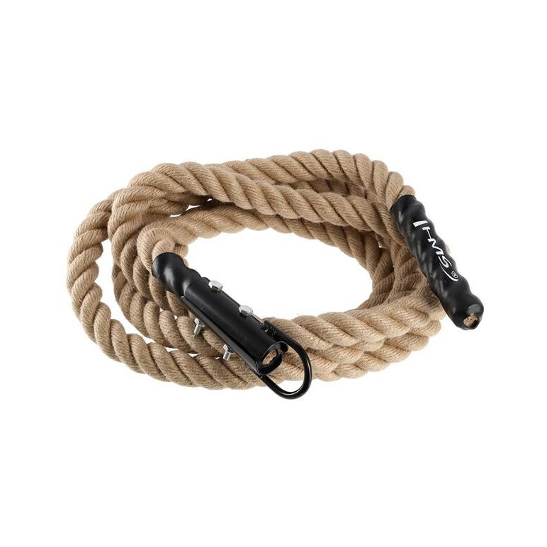 Corde d'escalade en jute de 5 mètres pour entraînement de cross-training