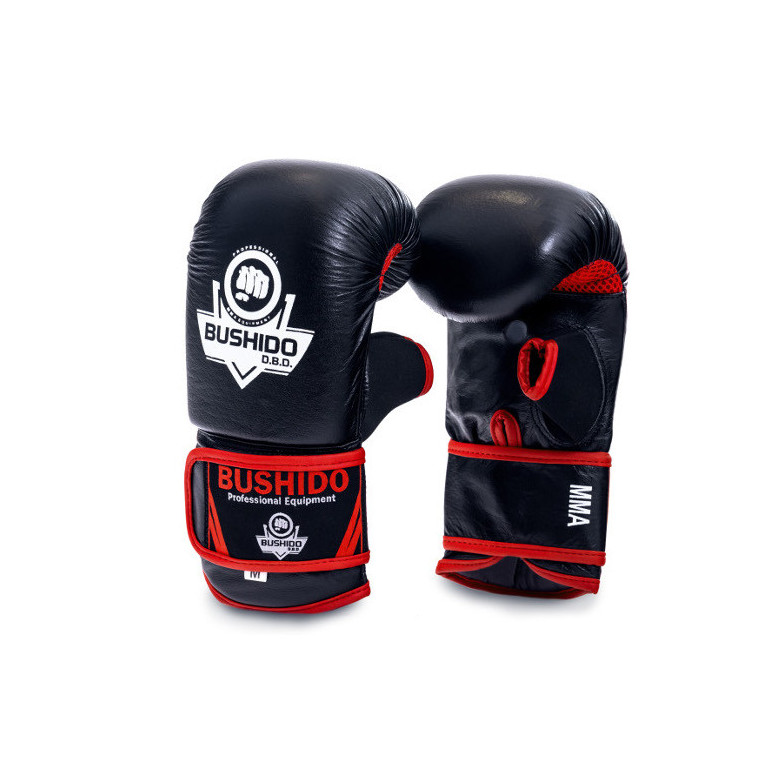 Paire de gants de boxe pour entraînement avec pouce ouvert en cuire 100 % de haute qualité