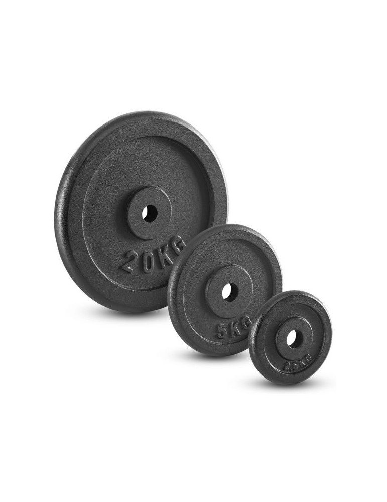 Disque de poids 30 mm 0,5 à 20 kg pour séance de musculation au meilleur  prix