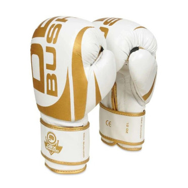 Gants de boxe en cuir naturel de haute qualité.