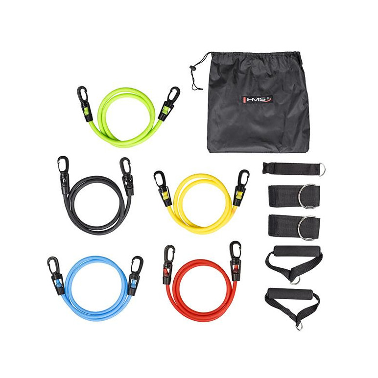 Kit d'élastiques pour trainings de musculation