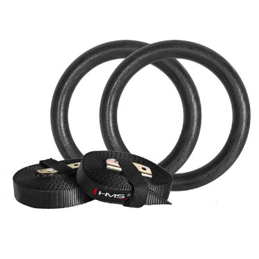 Anneaux de suspension pour entraînement de cross training.