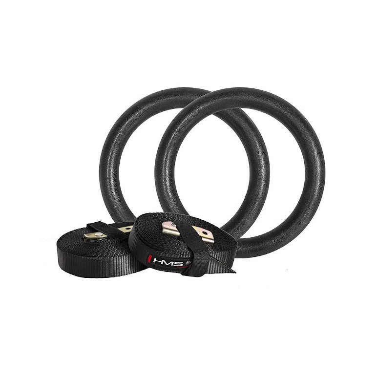 Anneaux de suspension pour entraînement de cross training.