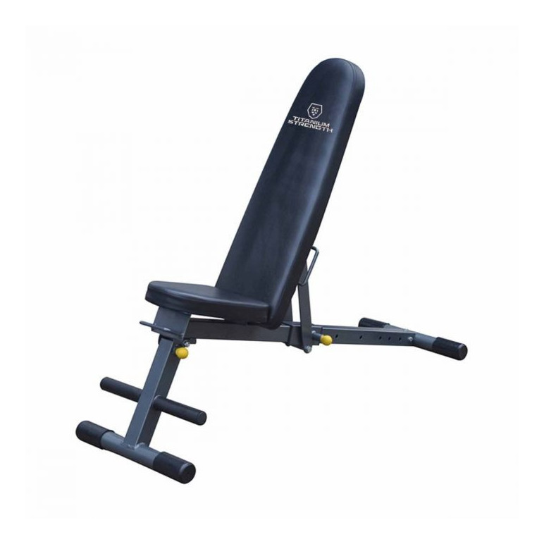 Banc de musculation réglable sur 7 positions et inclinable sur 6 position pour séances de musculation