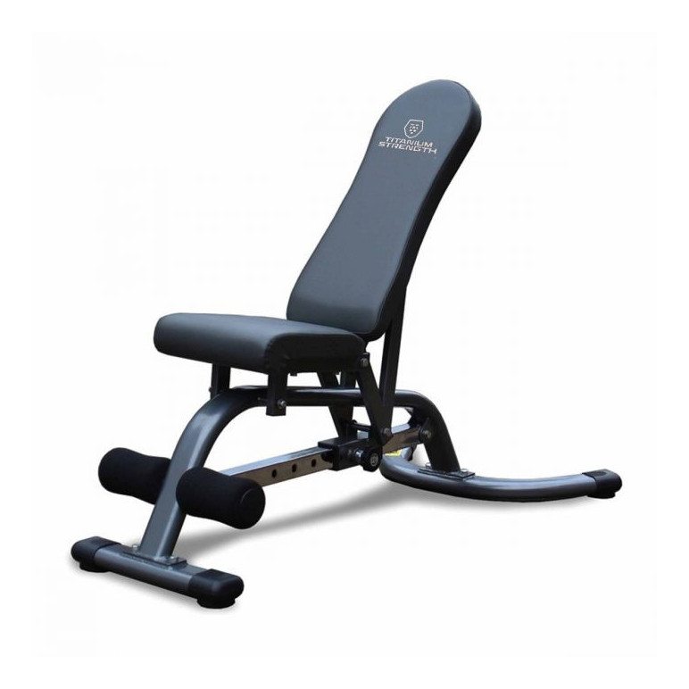Banc de musculation ultra stable avec patin anti dérapant pour entrainement aux haltères