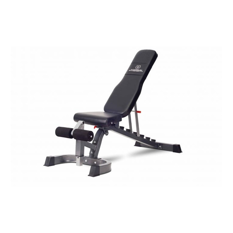 Banc de musculation pliable pour séances de pull over, rowing et développé / couché