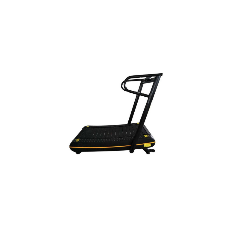 Tapis de course incurvé pour training de sport.