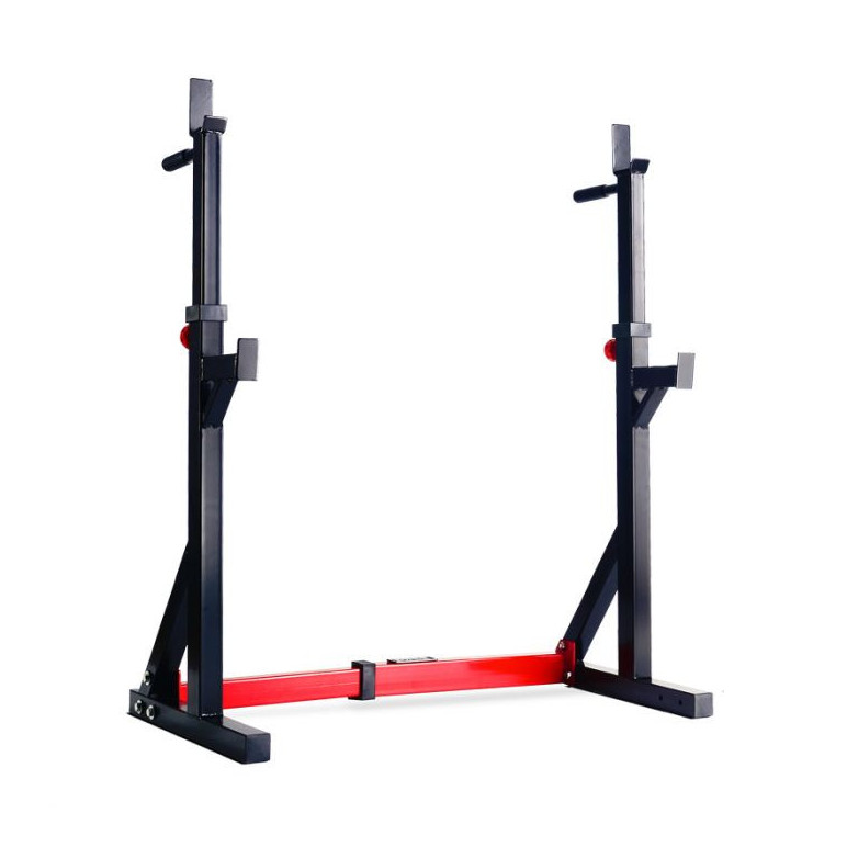 Chandelles repose-barre de musculation pour exercices physiques avec barre longue