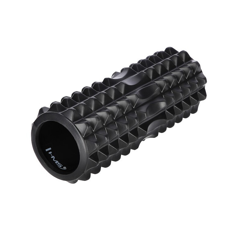 Rouleau de massage pour étirements musculaires en caoutchouc et PVC