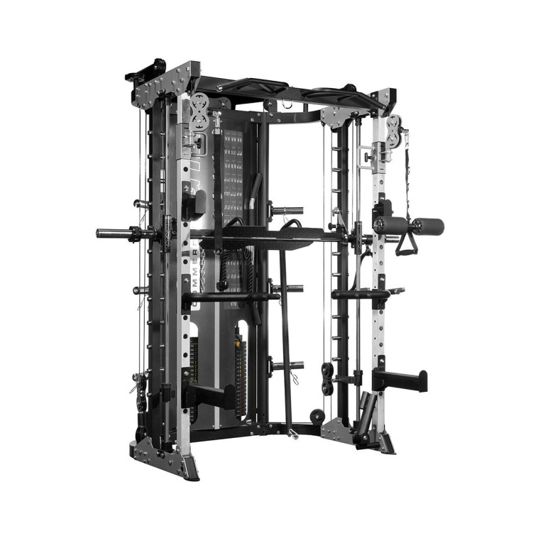 Smith Machine multifonctions avec poulie double - Force USA Monster G12