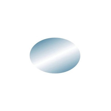 Miroir ovale 27 x 38 cm pour salle de sport